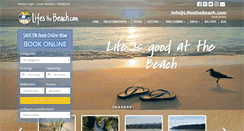 Desktop Screenshot of lifesthebeach.com